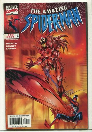The Spider - Man 431 Vf Marvel Comics Cbx34