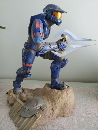 Kotobukiya Halo 3 Master Chief Statue Artfx Figure Figurine (blue)