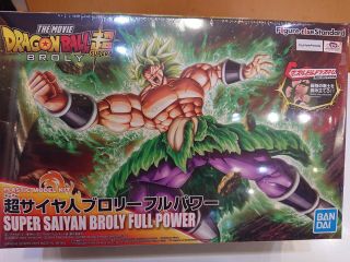 Saiyan Broly Full Power Model Kit Dragon Ball Movie Bandai Official