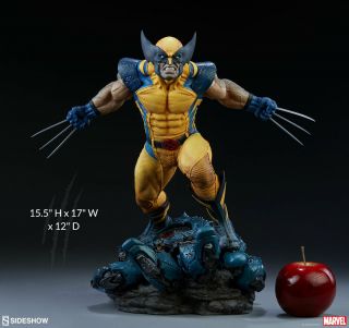SIDESHOW WOLVERINE PREMIUM FORMAT Figure EXCLUSIVE Statue X - MEN Marvel Bust TOY 12