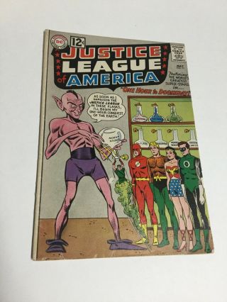 Justice League Of America 11 Vg,  Very Good,  4.  5 Dc Comics Silver Age