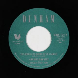 Deep Soul Funk 45 - Charles Bradley - The World - Dunham - Vg,  Mp3