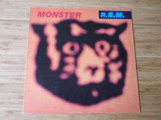 R.  E.  M.  - " Monster " Rare/deleted 1995 Vinyl Lp (ex/ex) Rem