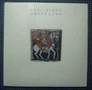 Rare Still Paul Simon Graceland 1986 12 " Vinyl Record Lp Wb,  Rca