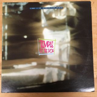 Temple Of The Dog Hunger Strike 12” Vinyl Ep Single Promo Rare Pearl Jam
