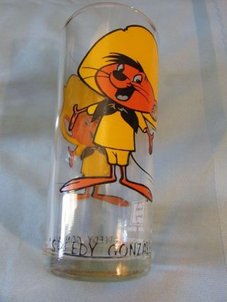 Daffy Duck and Speedy Gonzales Character Glasses - Pepsi Collector Series 1973 4