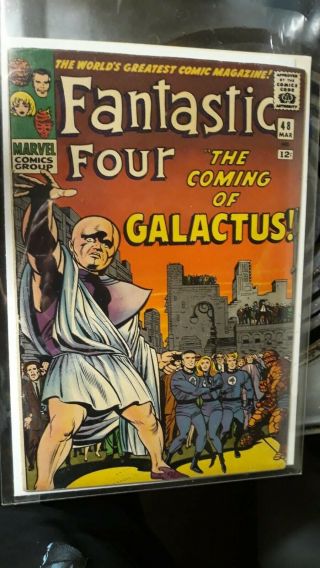Fantasitc Four 48 First Appearance Of Galactus