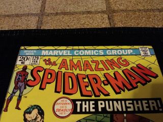 Spider - Man 129 Vol 1 VF,  1st App of the Punisher LOOK 3