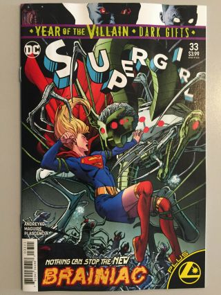 Supergirl 33 Dc Comics,  2019 Recalled Cover Rare Nm