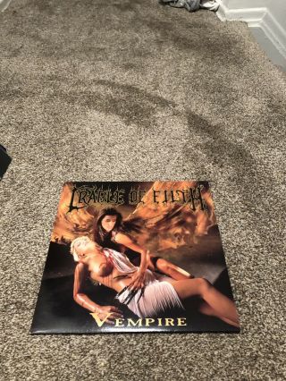 Cradle Of Filth - Vempire Lp Vinyl 1st Press Mayhem Darkthrone Venom