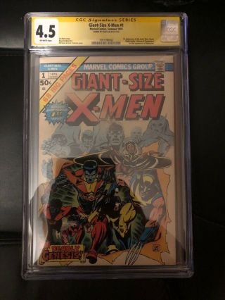 Giant Size X - Men 1 Stan Lee Auto