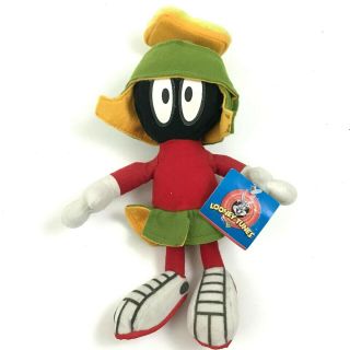 Vintage Marvin The Martian Plush Looney Tunes Warner Brothers Studio Stuffed Toy