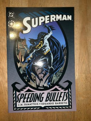 Dc Superman Speeding Bullets Elseworlds 1993 Nm 1st Print Batman