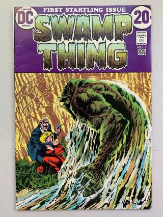 Swamp Thing 1 Dc Comic.  F,  To Vf