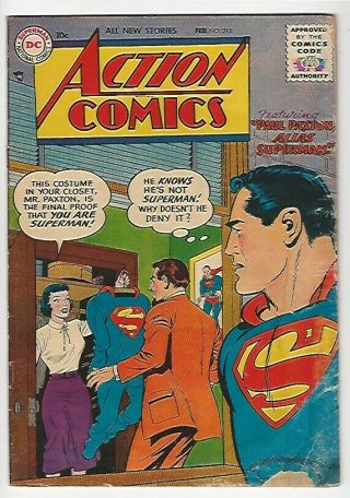 Dc Comic’s Action Comics 213 - 1956 Superman