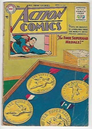 Dc Comic’s Action Comics 207 - 1955 Superman