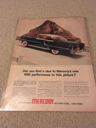 1955 Mercury Ad