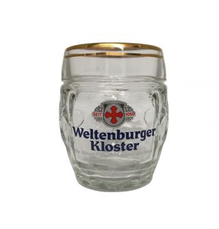 Weltenburger Kloster - German / Bavarian Beer Glass / Stein / Mug 0.  5 Liter