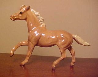 Hagen - Renaker Specialty Palomino Wild Horse From Set 3357 - Ceramic Figurine
