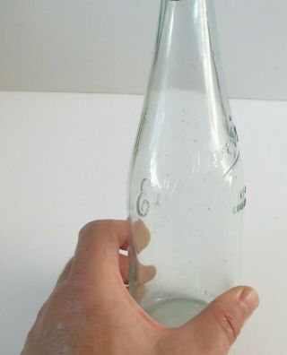 Vintage Edelweiss Bottle 13 Oz With Ceramic Top Scarce Schoenhofen Chicago 2