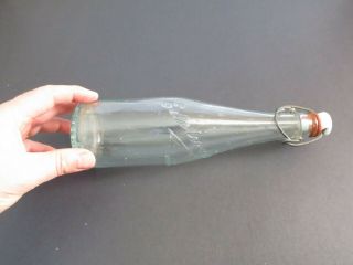Vintage Edelweiss Bottle 13 Oz With Ceramic Top Scarce Schoenhofen Chicago 5