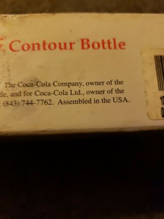 1998 Coca - Cola The Evolution of the Contour Mini Bottle Set of 6 Real Liquid 5