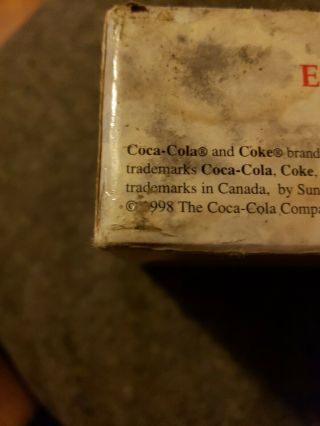 1998 Coca - Cola The Evolution of the Contour Mini Bottle Set of 6 Real Liquid 6