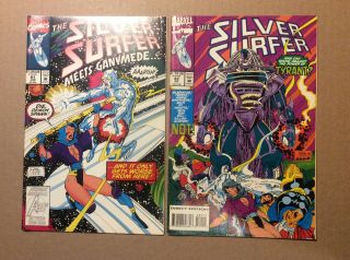 Silver Surfer 81 & 82 Set 1st Appearance & 1st Cover Tyrant
