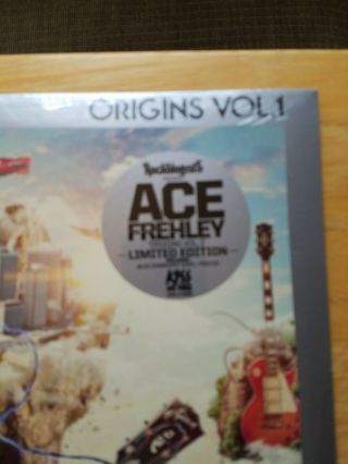 Ace Frehley Origins Vol.  1 2 LPs on Blue Starburst vinyl RARE 2
