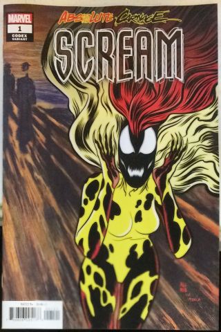 Marvel Comics Absolute Carnage Scream 1 1:25 Allred Codex Variant