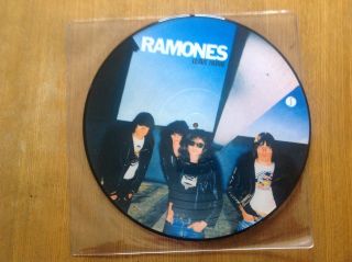 Ramones Leave Home Lp - Very - Rare Picture - Disc - -