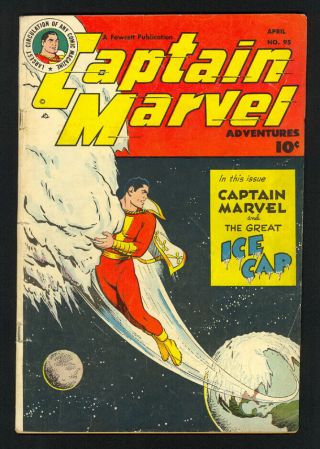 Captain Marvel Adventures 95 - Fawcett (1949) - The Great Ice Cap - Golden Age