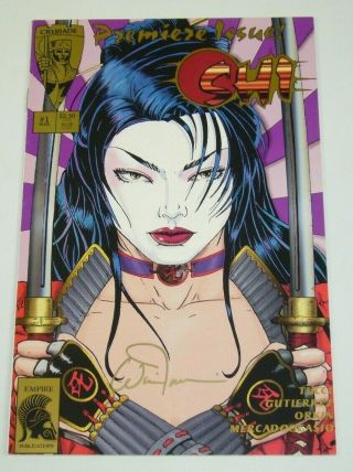 Shi: The Way Of The Warrior 1 Vf Signed By William Tucci - Crusade