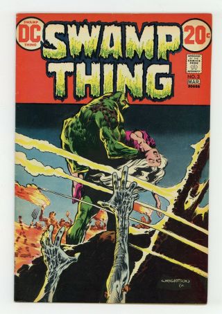 Swamp Thing (1st Series) 3 1973 Vg/fn 5.  0