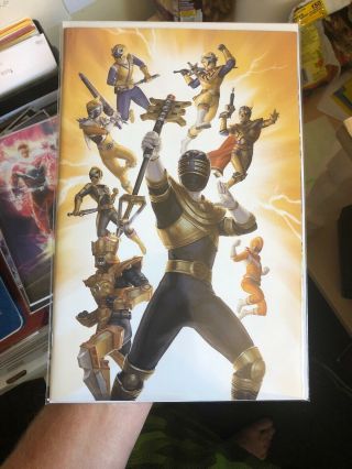 Mighty Morphin Power Rangers 34 Lithen 1:25 Gold Variant Nm