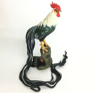 Weekly Japanese Natural Monument Mini Figure 28 Onagadori Chicken Kaiyodo