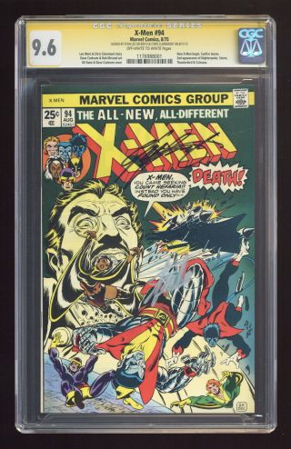 Uncanny X - Men (1963 1st Series) 94 Cgc 9.  6 Ss Stan Lee 1176988001