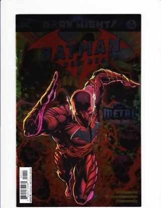 Batman The Red Death 1 Dc Comics 2017 Nm 1st Print Foil Cover Dark Nights Metal
