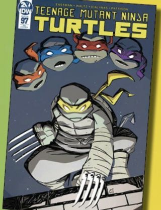 Teenage Mutant Ninja Turtles 97 - Hall Of Comics Variant Jennika Ltd 970