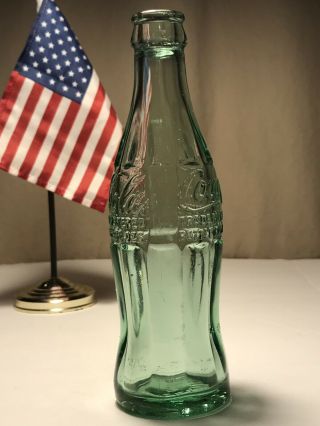 PAT ' D DEC.  25,  1923 Coca - Cola Hobbleskirt Coke Bottle LEXINGTON OKLA Oklahoma 4