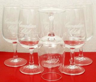 Canadian Club Classic Snifter Testing Sample Glasses Viticole Challenge 4 Oz 6pc