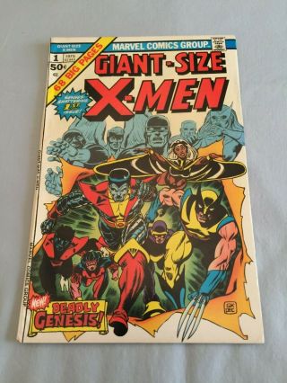 Marvel Comics Giant - Size X - Men 1 1975 1st App X - Men Higher Grade Fn/vf