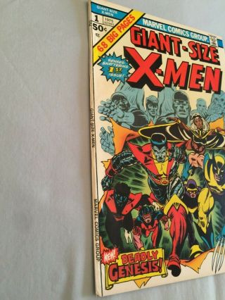 Marvel Comics GIANT - SIZE X - MEN 1 1975 1st app X - Men Higher Grade FN/VF 6