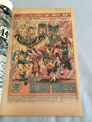 Marvel Comics GIANT - SIZE X - MEN 1 1975 1st app X - Men Higher Grade FN/VF 7