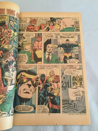 Marvel Comics GIANT - SIZE X - MEN 1 1975 1st app X - Men Higher Grade FN/VF 8