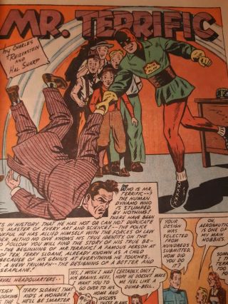 Sensation Comics 1 JAN 1942 WONDER WOMAN - No Cover - Ungraded 5