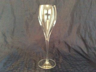 Veuve Clicquot Champagne Glass Flute - White Logo