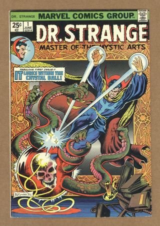 Doctor Strange (2nd Series) 1 1974 Fn 6.  0