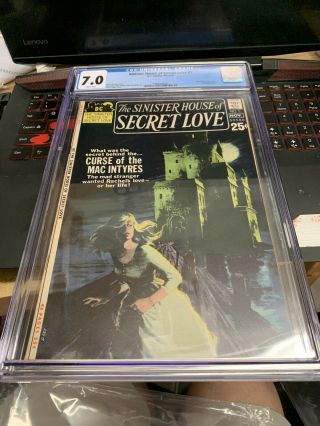 Sinister House Of Secret Love 1 Cgc 7.  0