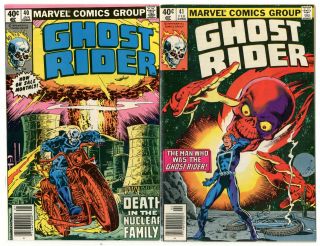 1973 Ghost Rider Vol.  1 1 - 81 F/VF - VF/NM Complete Run 10